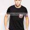 Custom High Quality Mens Printed Pocket T shirt