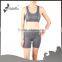 Private label fitness wear sets for yoga bra and shorts