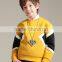 round fleece boy's sweatshirt long sleeve pullover short sweatshirts