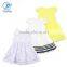 OEM 2017 Summer Short Sleeve Mesh Sweet Girls Party Dresses for Kids and Teenagers T16313 Dress