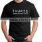 China manufacture 160gsm 100% Ring Spun Cotton Custom T shirt Printing