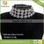 Fashionable short necklace multilayer concave diamond crystal necklace can be paired with anything