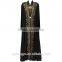 Dubai rhinostone muslim dress/ admire muslim islamic fashionable abaya kaftan dresses