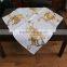 Handmade Fancy Polyester Embroidery Floral Table Linen