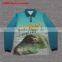 Professional sublimation fishing shirt custom fishing shirt