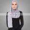 muslim lady Ramadan hijab long satin scarf headwear
