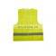 Hot sale small MOQ hi vis vest in 100% Polyester colorful reflective safety vest with EN20471