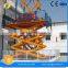 7LSJC Jinan SevenLift scissor structure retail garage used manual easy operation 3T car Lift