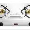 2 burner household table gas stove,gas cooker