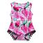 Baby Floral Jumpsuits 2019 SUMMER WATERMELON full print TASSELS Kids Girls Bodysuit Infant  Sleeveless Rompers