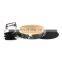 RTS Modern round storage stool fruit printing folded stool  chair storage