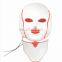 Newest 7 Color Photon Therapy Electric Heating Face Led Mask  For Wrinkle Remover And Skin Rejuvenation