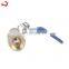 JD-4011 China factory mini ball pressure washing ball valve with red handle