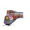 Electric battery powered 14 riders Mini kiddie train rides for sale