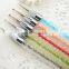 Beautiful Design Rhinestone Acrylic Double Head Steel Dotting Tools Pen