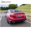 Q50 body kits fit for q50 eau rouge style PP q50 body kits front bumper rear bumper with tips grille