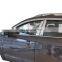 Chrome door visor side window deflector shade sun rain shield silver strips guard for Chevrolet Captiva