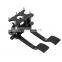 Racing Auto Parts  Cast Reverse Mount Swing Short  Clutch Dual Aluminium Brake Pedal