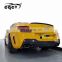 Body kit suitable for Bentley Continental GT in v style carbon fiber front bumper rear bumper side skirts and wing spoiler