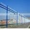 Factory Supply Powder Coated Metal Wrought Iron Fence Fence Galvanized Prefabricated Steel Fence