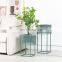 Sector desk rack rack office flower stand desktop flower pot small wrought iron hanging office pot storage