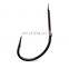 Mustad high carbon steel fishing kits single hook Shape fishing hooks  rust free