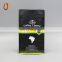 manufacturer flat bottom 1kg coffee packaging bag with valve