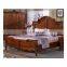 Cheaper price Royal Princess Solid wood classic sofa bed hand carved double beds