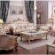 New style antique sofa set wooden vintage royal leather sofa couches living room sofas