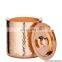 copper wine bucket with lid