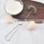 2021 Direct-Sale Stainless Steel Rolling Manual Household Wireless Mini Egg Whisk