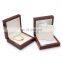 Factory wholesale custom portable wooden jewelry storage pendent necklace box