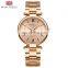 MINI FOCUS 0189L Ladies Quartz Watch Brand Luxury Fashion Women Watches Waterproof Gold Stainless Steel  Wristwatch