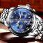 Lige 9810 Hot Selling Quartz Watches Reloj Stainless Steel Clock Waterproof Luxury Brand Mens Watches in Wristwatches