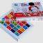 2015 Top Sale Preschool Education Domino Color Dominoes Set Domino Letter