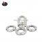 Hot Sale JINGHONG   Slotted Round Shaft Lock Nuts DIN 981