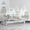 Hot Selling 5 Function Icu Clinic Medical PP Headboard Height Adjust Electric Hospital Bed With Central Control Central Brake