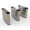Flap barrier gate pedestrian turnstile/ flap turnstile access control system/ optical flap turnstile