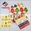 Printing Custom christmas removable window sticker, Waterproof Logo Sticker Label,