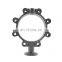 6 Inch Double Eccentric Double Flanged Manual Butterfly Valve Body