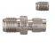 F jack female to sma plug male jack connectors straight adapter connector RF Coax Coaxial Adapter 50ohm Gold plated