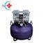 HC-L004  high quality  Medical Hospital  Professional 1 for 1 Dental chair oil free air compressor for adult/kids