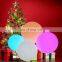 pool float ball led lmpara decorativa Christmas lights orb ornament lampara colgante