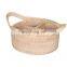 Hot Woven OVAL RATTAN UTENSIL CADDY Basket Boho Decor High Quality Four Compartments Wholesale Vietnam Supplier