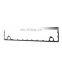KTA19 lub oil cooler housing gasket 3065790