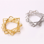 Bulk Selling Unique Metal Napkin Buckle Hoop Irregular Rings Circle Serviette Holder