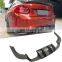 Diffusor traseiro em fibra de carbono de alta qualidade no estilo V modificado e lábio do para-choque traseiro para o BMW F87 M2 F87 M2