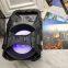 Outdoor drahtloser tragbares BT-Lautsprecher, Subwoofer, LED-Farblicht, Bass, HIFI-Musikbox, Stereo, Party-DJ-Aktivbass