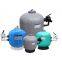 Custom Color Sand Cylinder Convenient Side Top Type Sand Filter for Private or Commercial Swimming Pools