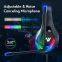 Мониторы игровые M6 с проводом и RGB-освещением для ПК, PS4 и Xbox One. Наушники на уши для геймеров